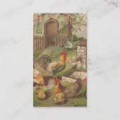 ヴィンテージチキンファミリー 名刺 (裏面)