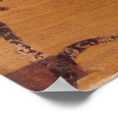 ヴィンテージチキンポスター ポスター (角)