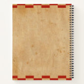 ヴィンテージチキンレシピバインダー ノートブック (裏面)