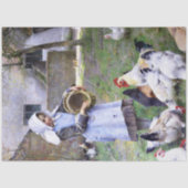 ヴィンテージチキン&ロスターティッシュペーパー 薄葉紙 (正面)