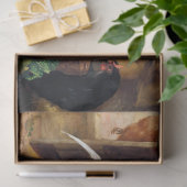 ヴィンテージチキン&ロスターティッシュペーパー 薄葉紙 (ギフト)