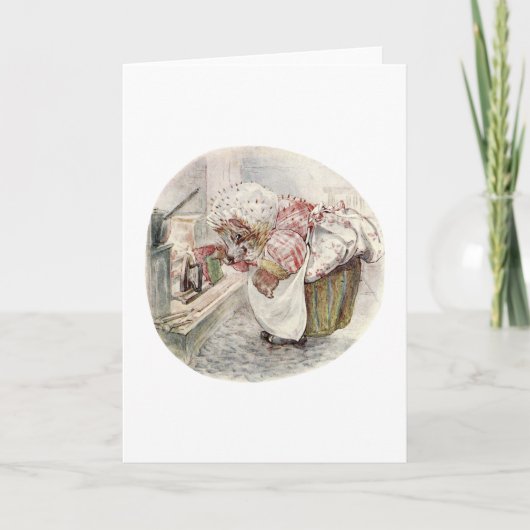 ヴィンテージチギーウィックル家庭内雑貨の物語 カード (正面)