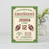 ヴィンテージチケット誕生日招待状 招待状 (スタンド正面)