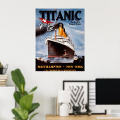 ヴィンテージチタン製ポスター ポスター (ホームオフィス)