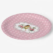 ヴィンテージチックイースターブランチ |パーティー ペーパープレート (アングル)