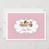 ヴィンテージチックカスタムイースターブランチ 招待状 (正面)