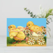 ヴィンテージチックス&フラワーイースター シーズンカード (スタンド正面)