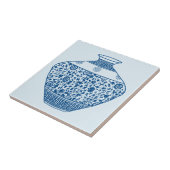 ヴィンテージチノイスリー花瓶ジンジャージャー タイル (側面)