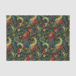 ヴィンテージチノワセリーレッドイエローグリーンデクページ 薄葉紙