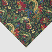 ヴィンテージチノワセリーレッドイエローグリーンデクページ 薄葉紙 (詳細)