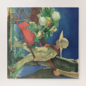 ヴィンテージチャイルドオーガニックガーデニング ジグソーパズル (横)