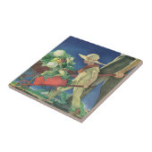 ヴィンテージチャイルドオーガニックガーデニング タイル (側面)