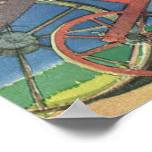 ヴィンテージチャイルドオーガニックガーデニング ポスター (角)