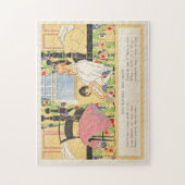 ヴィンテージチャイルドストーリーブックパズル ジグソーパズル (縦)