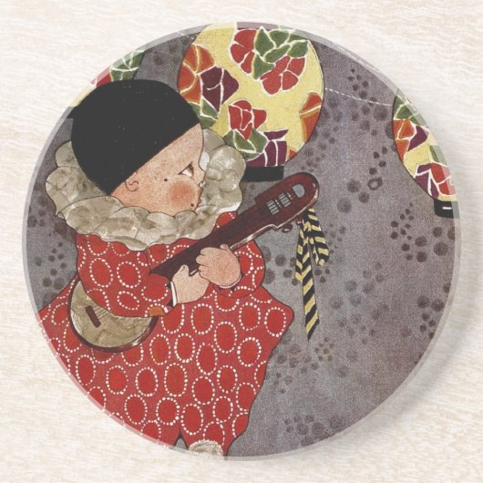 ヴィンテージチャイルド・ハーレクイン、ミュージシャン遊・バンジョー コースター (正面)