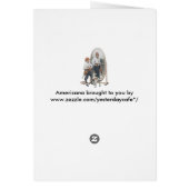 ヴィンテージチャイルド、ボーイ・パイレーツ、犬、鏡、海賊 (裏面)