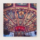 ヴィンテージチャススウィングフェアグラウンドライド ジグソーパズル (縦)