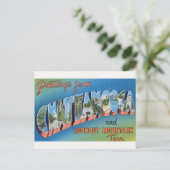 ヴィンテージチャタヌーガ、TN、および信号Mtn。ポストカード ポストカード (スタンド正面)