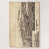 ヴィンテージチャタム・マサチューセッツ州地図 ジグソーパズル (縦)