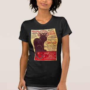 ヴィンテージチャットノワールヴェンテホテルドルースタインレン Tシャツ