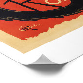 ヴィンテージチャットノワール | スティインレンアールヌーボー ポスター (角)