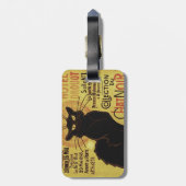 ヴィンテージチャットノワール、ヴェンテホテルドゥルートシュテインレン ラゲッジタグ (裏面縦)