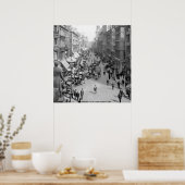 ヴィンテージチャプサイド， 1895ロンドンイングランド ポスター (キッチン)