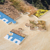 ヴィンテージチャンネル諸島国立公園カリフォルニア ジグソーパズル (側面)