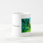 ヴィンテージチャーチ通り、バーリントン、VT コーヒーマグカップ (中央)