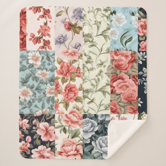 ヴィンテージチャーム シェルパブランケット (正面)