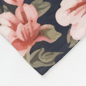 ヴィンテージチャーム フリースブランケット (角)