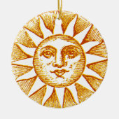 ヴィンテージチャーム:神秘的なサンエレガンス セラミックオーナメント (正面)