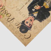 ヴィンテージチャーリーフランスのチャプラインカルテポストエール 薄葉紙 (詳細)