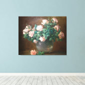 ヴィンテージチャールズイーサンポーターバラ キャンバスプリント (インサイチュ (ウッドフロア))