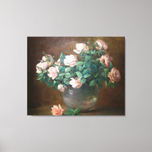 ヴィンテージチャールズイーサンポーターバラ キャンバスプリント (正面)