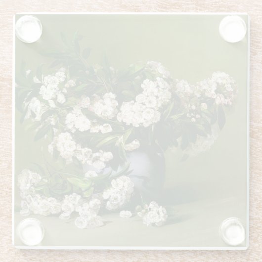 ヴィンテージチャールズイーサンポーター山ローレル ガラスコースター (裏面)