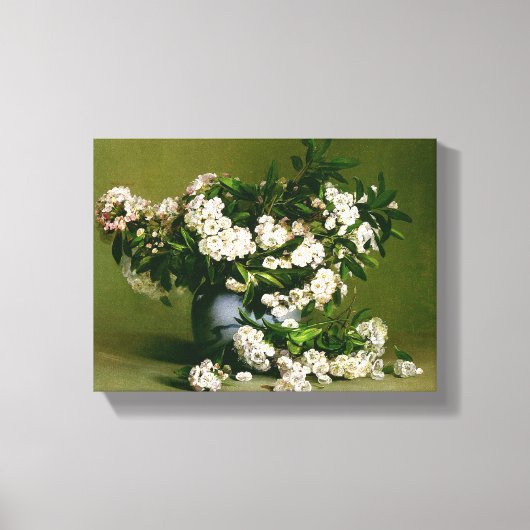 ヴィンテージチャールズイーサンポーター山ローレル キャンバスプリント (正面)