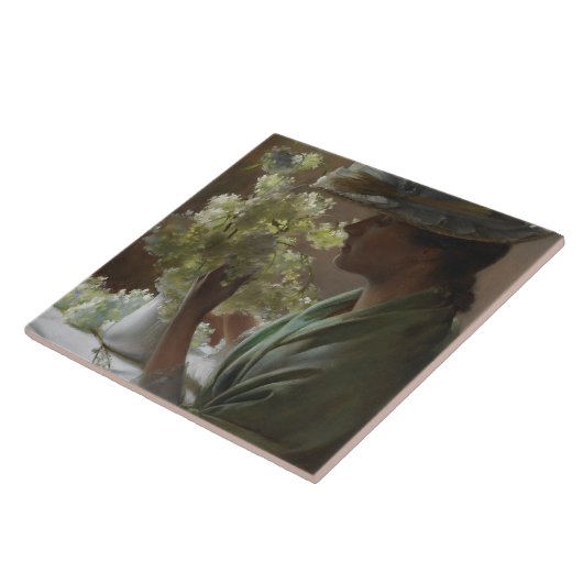 ヴィンテージチャールズコートニーカーランレディとブク タイル (側面)