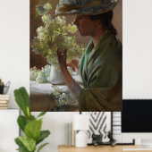 ヴィンテージチャールズコートニーカーランレディとブク ポスター (ホームオフィス)