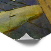 ヴィンテージチャールズコートニーカーランロータスリリー ポスター (角)