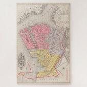 ヴィンテージチャールズタウンの地図(1901年) ジグソーパズル (縦)