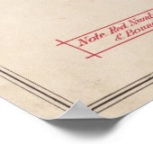 ヴィンテージチャールズタウンの地図(1901年) ポスター (角)