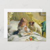 ヴィンテージチャールズバートン理容師サスペンス ポストカード (正面/裏面)