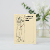 ヴィンテージチャールズレンニーマッキントッシュテンプレート ポストカード (スタンド正面)