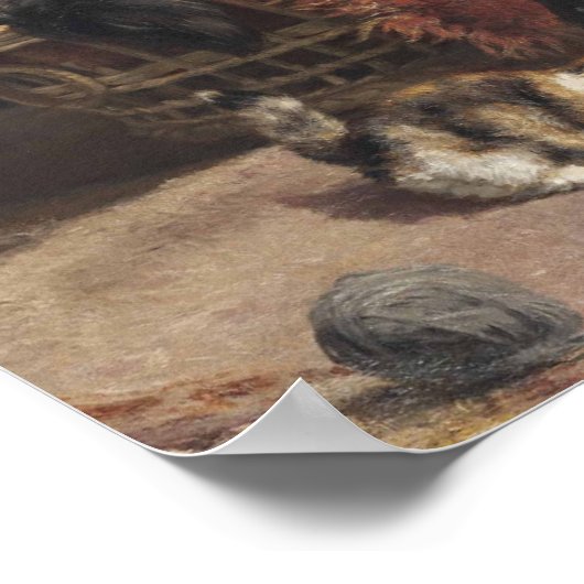 ヴィンテージチャールズヴァンデンアイケンプレイタイム ポスター (角)