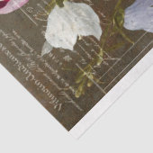 ヴィンテージチューリップとバラデコページティッシュペーパー 薄葉紙 (詳細)