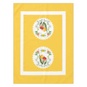 ヴィンテージチューリップテーブルクロス テーブルクロス (正面)