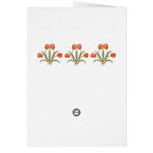 ヴィンテージチューリップモリス絵画ズコレクション (裏面)