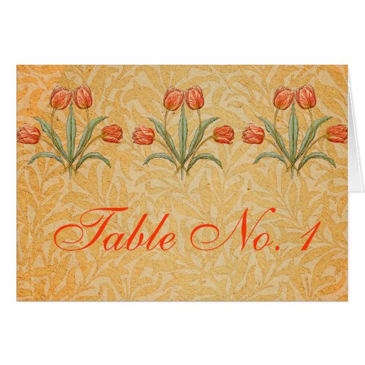 ヴィンテージチューリップモリス絵画ズコレクション (正面横)