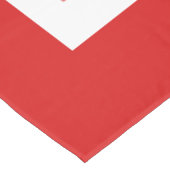 ヴィンテージチューリップレッドテーブルクロス テーブルクロス (アングル)